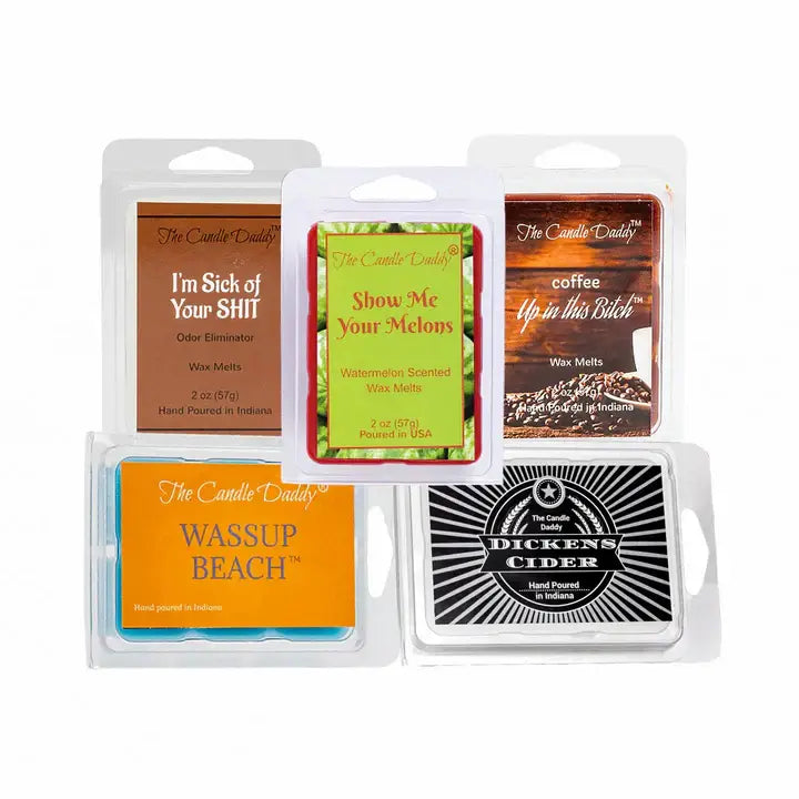 Daddy's Greatest Hits Volume 2 - 5 Funny Wax Melts