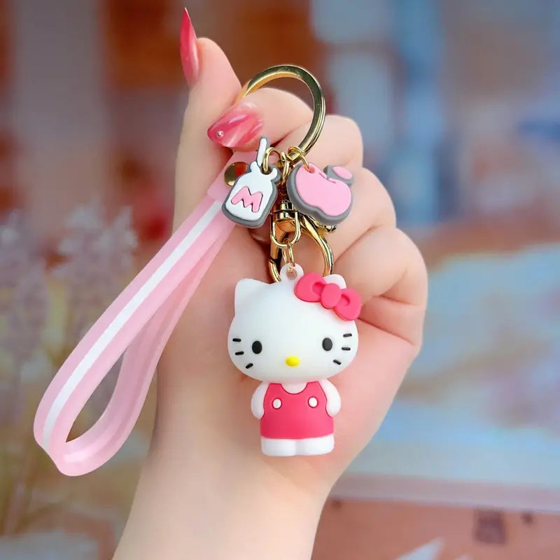 Kitty & Friends Inspired Keychains