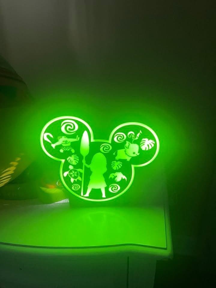 Made by Mike: 4 Options - Princess Mouse Head Lightbox