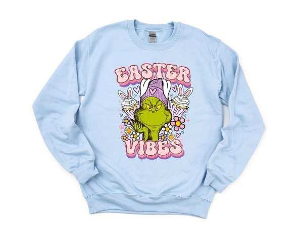 Easter Vibes Green Mean CUSTOM Graphic
