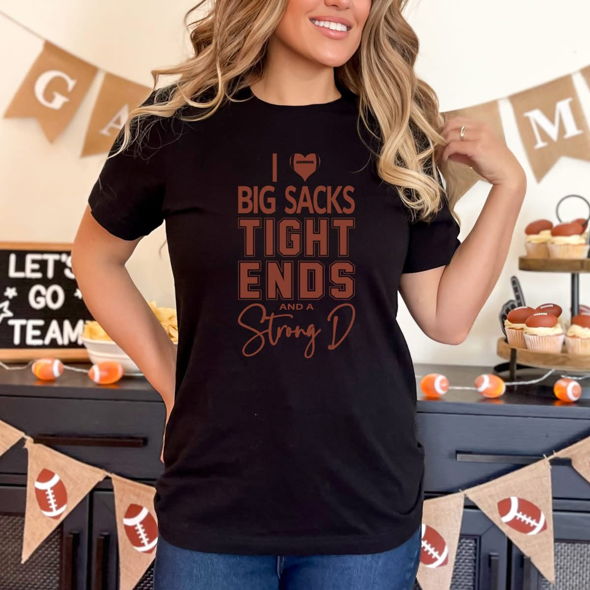 I Heart Big Sacks CUSTOM Graphic