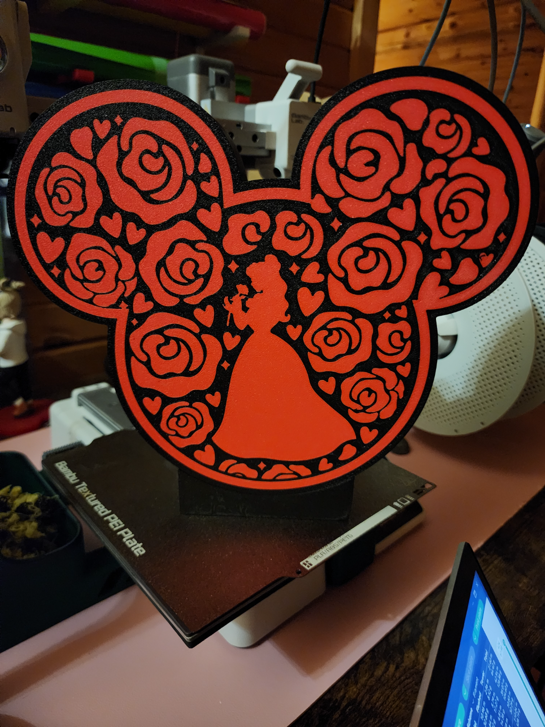 Made by Mike: 4 Options - Princess Mouse Head Lightbox