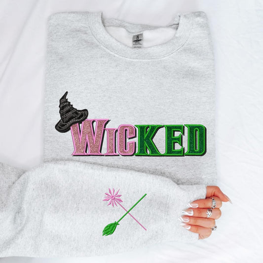 Wicked Faux Patch Sweatshirt