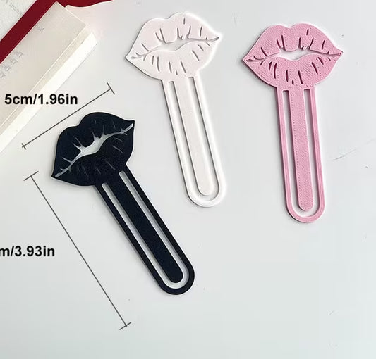 One Mystery Color Lip Bookmark