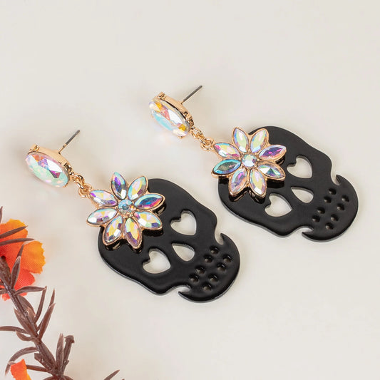 Skull Earrings - AB