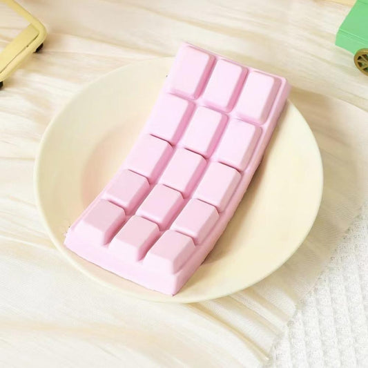 Preorder Pink Chocolate Bar Squishy Toy