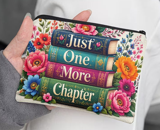 Just One More Chapter Cion Pouch