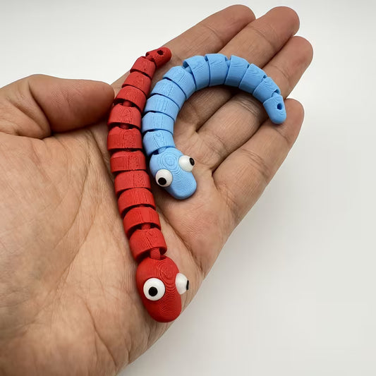 Mystery Color 3D Worm