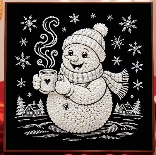 Preorder Snowman Pearl Painting Kit
