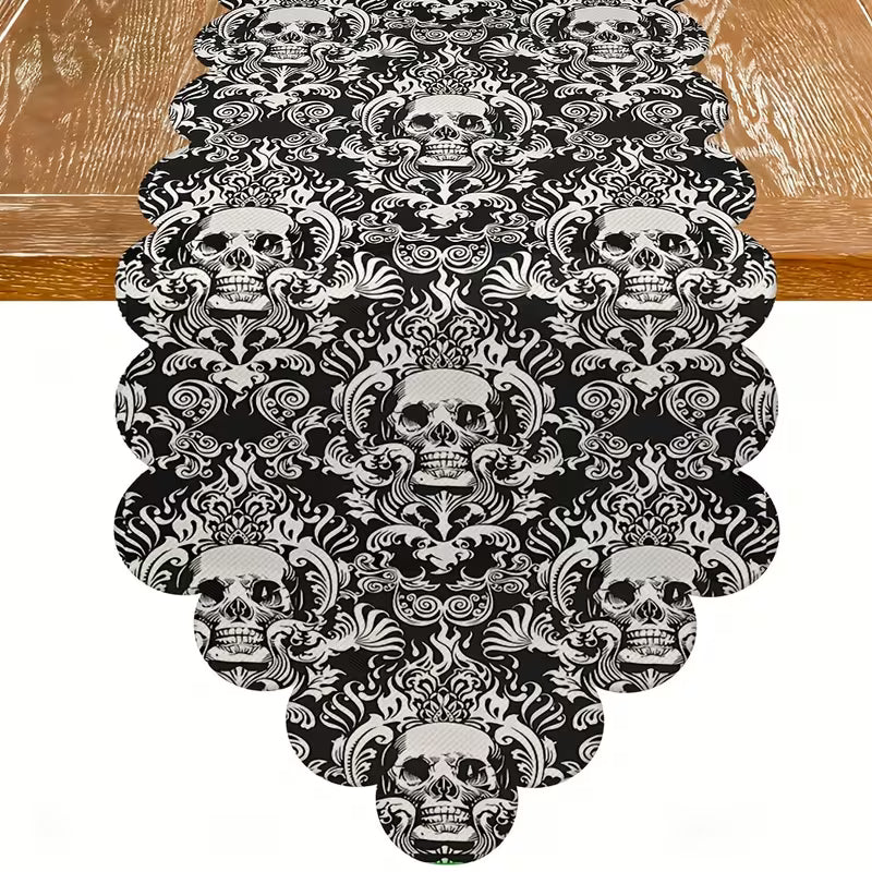 Skull Table Runner