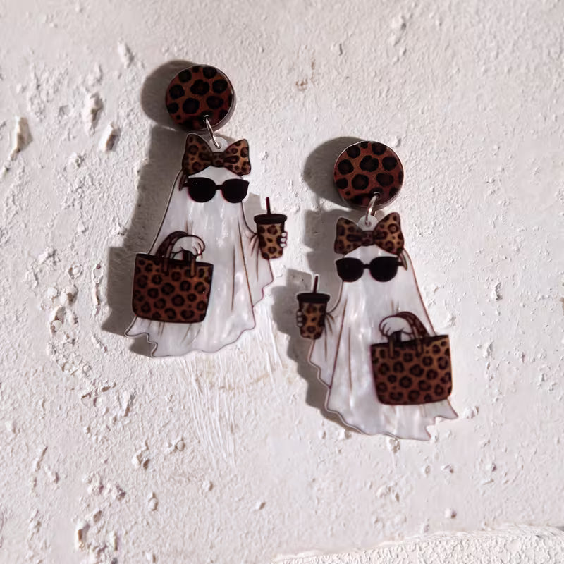 Boujee Ghost Earrings