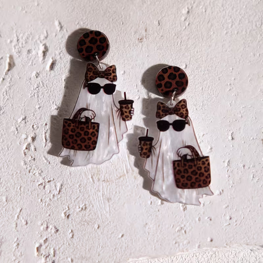 Boujee Ghost Earrings