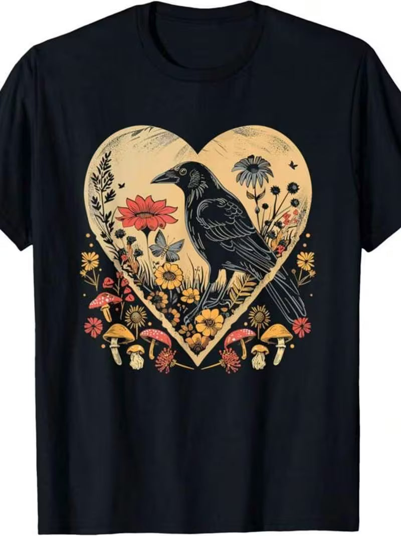 Crow UNISEX Vinyl Graphic