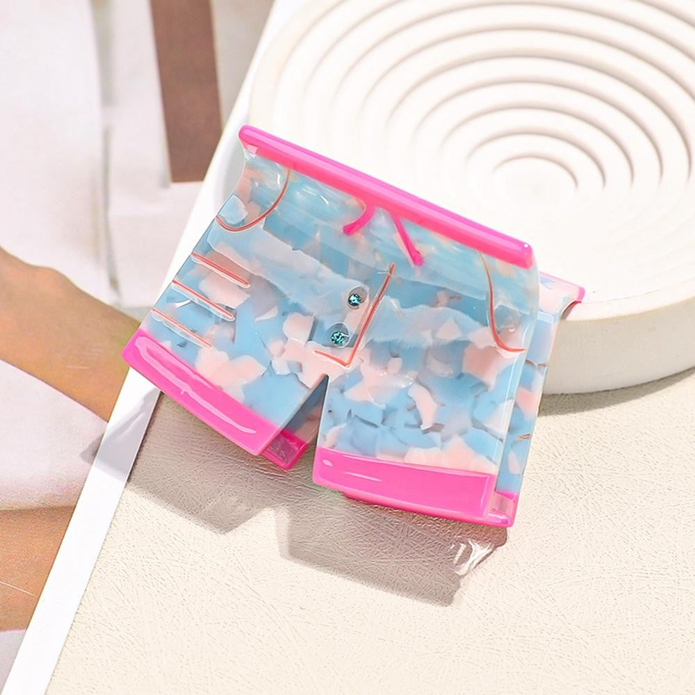 Acetate Shorts Claw Hair Clip