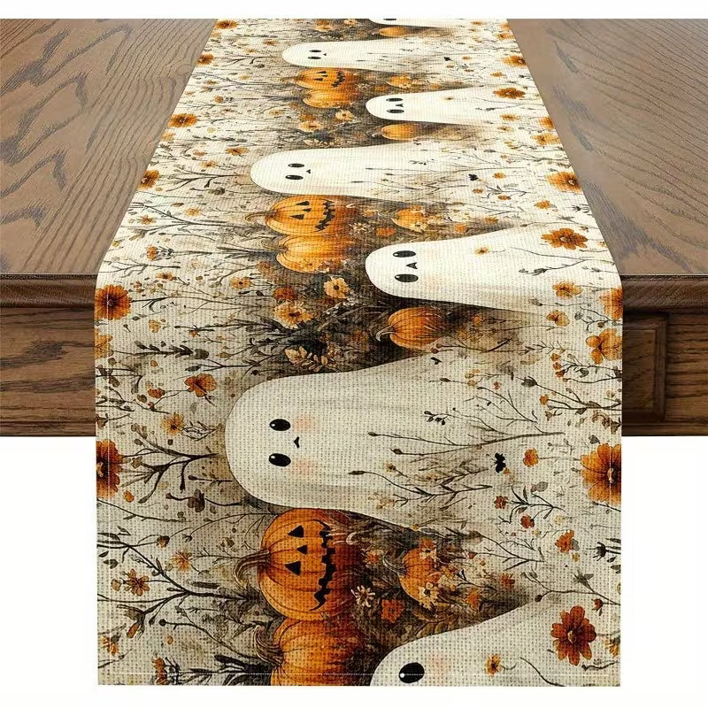 Preorder Floral Ghost Table Runner