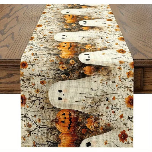 Preorder Floral Ghost Table Runner