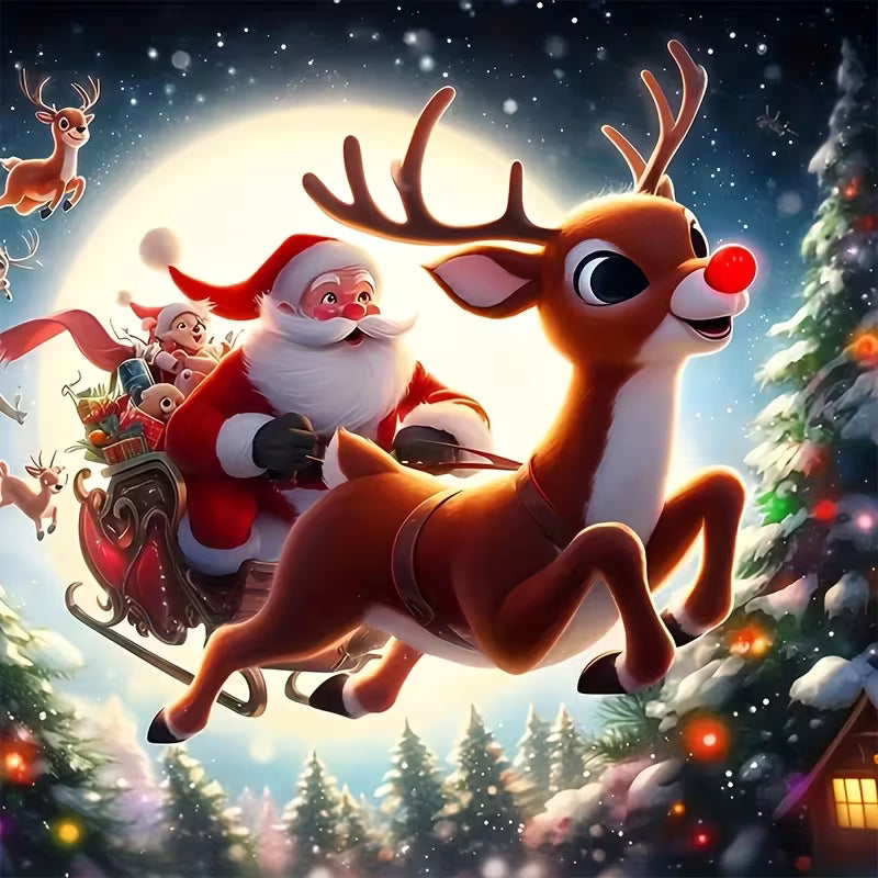 Preorde Rudolph Diamond Art Painting Kit