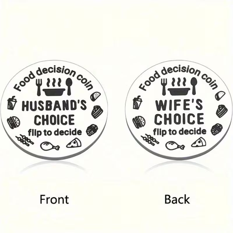 Food Discision Coin