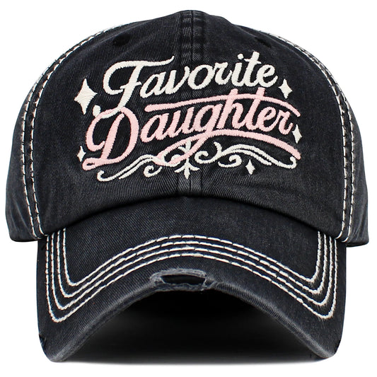 Favorite Daughter Hat - Black