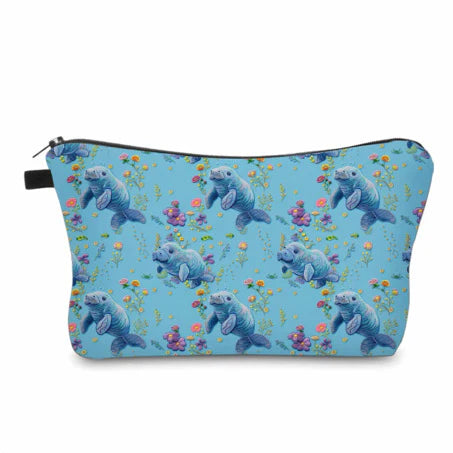 Animal, Manatee Water Resistant Pouch