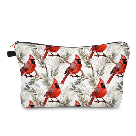 Animal, Red Cardinal Water Resistant Pouch