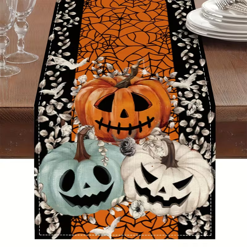 3 Pumpkin Table Runner