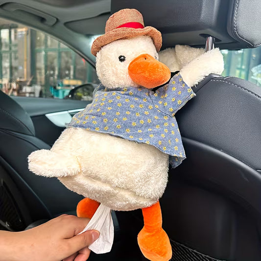 Plush Duck Tissue Box