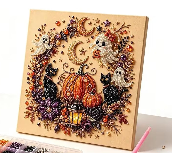 Preorder Pumpkin Ghost Pearl Painting Kit