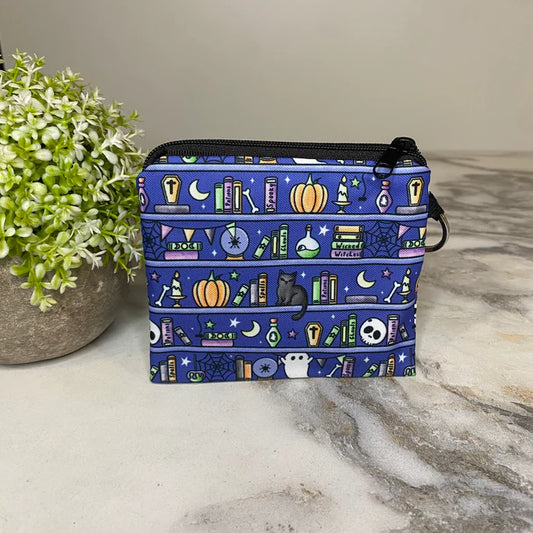 Halloween - Potion Spell Shelf - Mini Coin Purse Keyring
