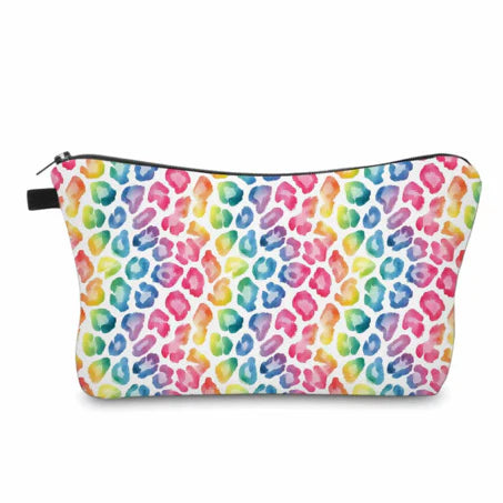 Animal Print Lighter Rainbow Water Resistant Pouch
