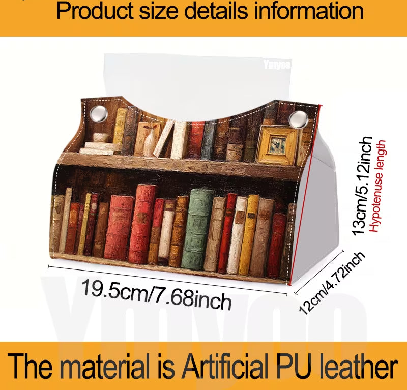 Preorder Bookshelf Tissue Box