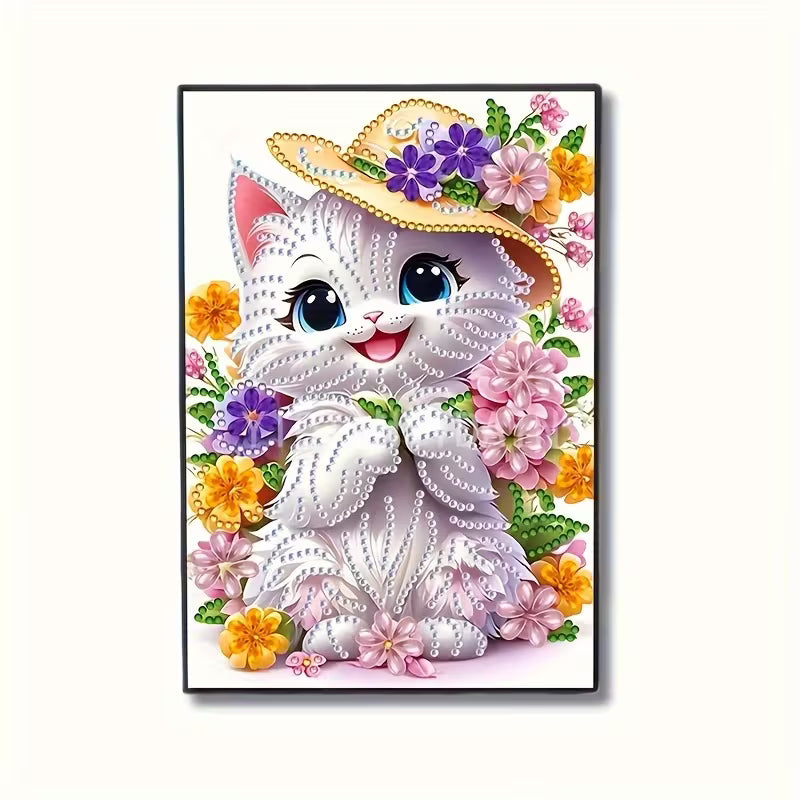 Preorder Cute Kitty Diamond Art Notebook