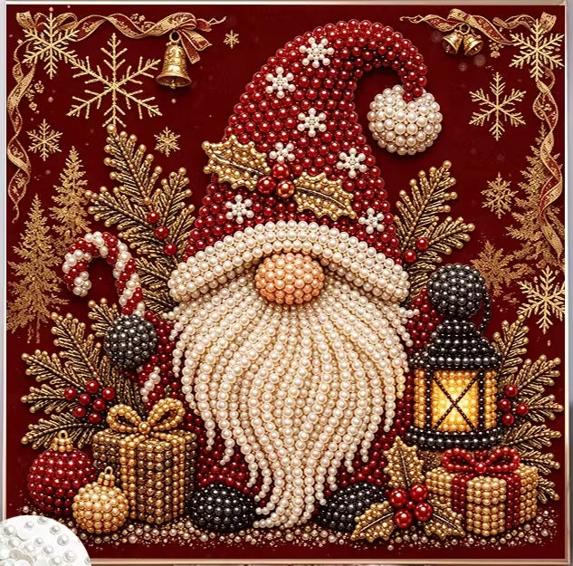 Preorder Christmas Gnome Pearl Painting Kit