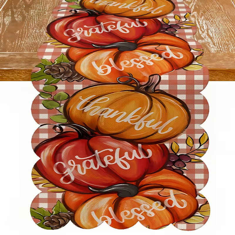 Preorder Thankful Tablerunner