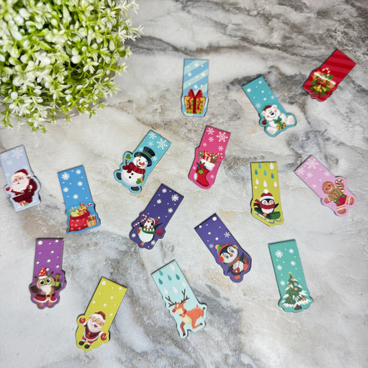 Mystery Bookmark - Christmas Holiday #4 Magnetic Mix