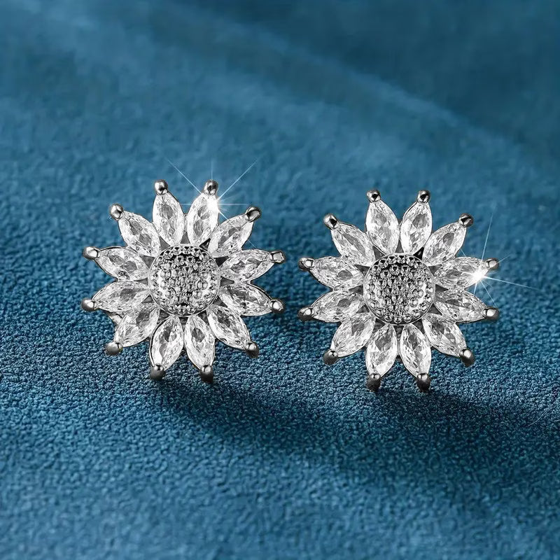 Sunflower Stud Earrings