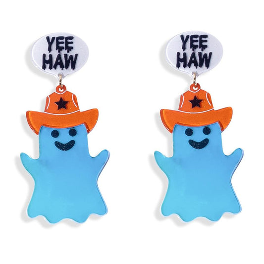 $13 Doorbuster - Acetate Cowboy Ghost Featuring 'YEE HAW' Post