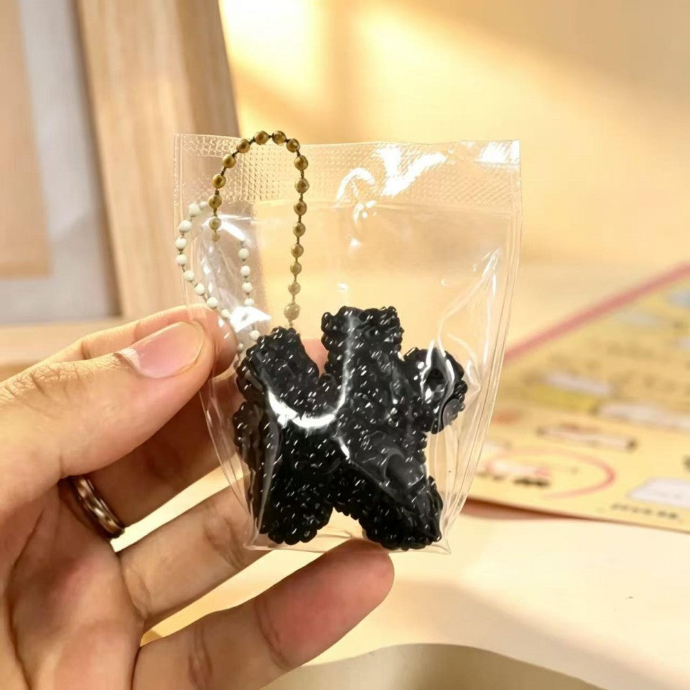 Fruit Squishy Key Ring - Blackberry
