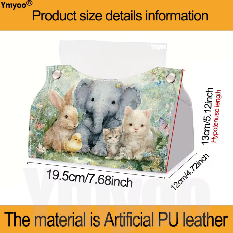 Preorder Cute AnimalsTissue Box