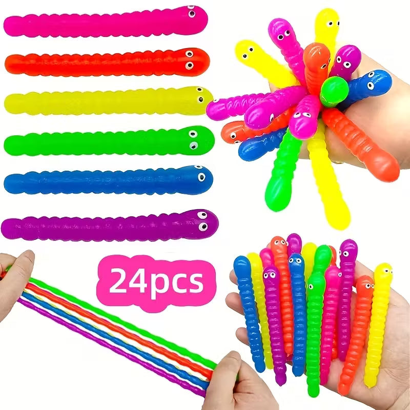 Mystery Color Stretchy Fidget Worm