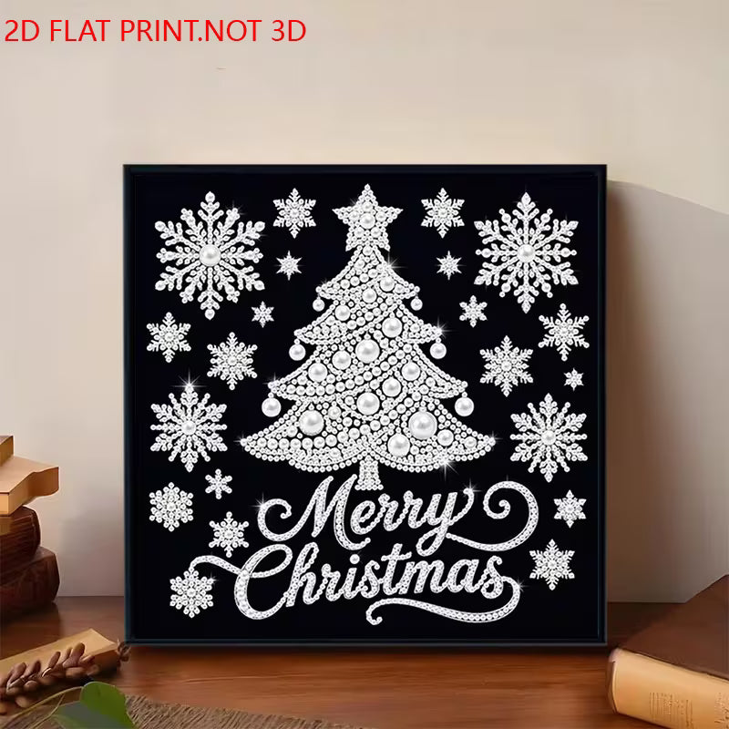 Preorder Merry Chritmas Tree Pearl Painting Kit