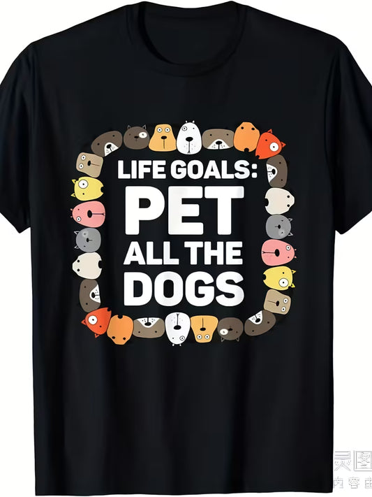 Unisex Goals Vinyl Graphic T-Shirt