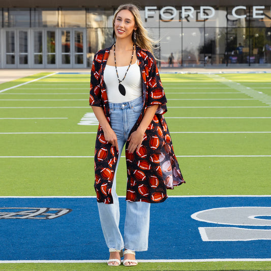 Game Day Duster - Black