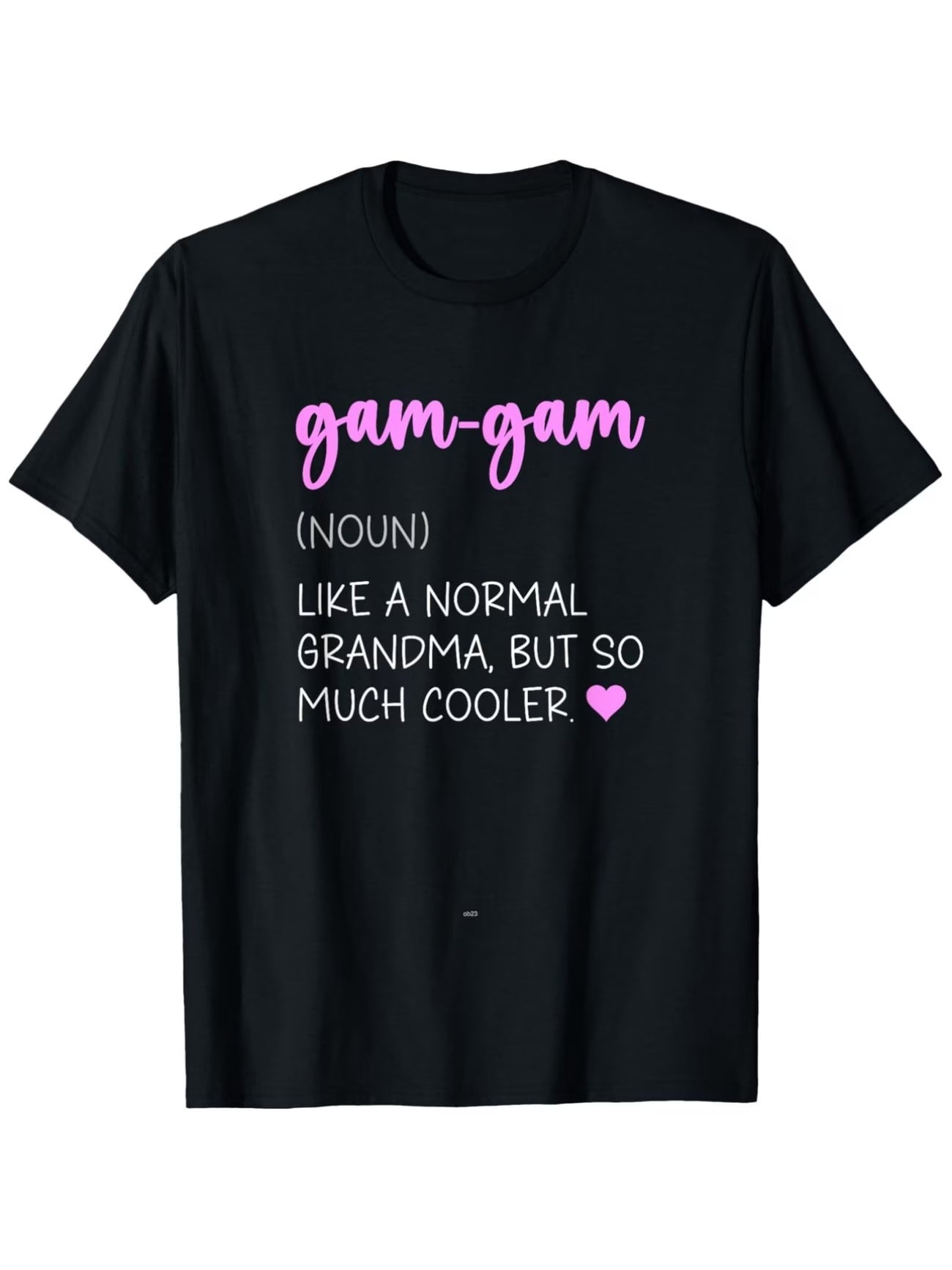 Unisex Gam Gam Vinyl Graphic T-Shirt