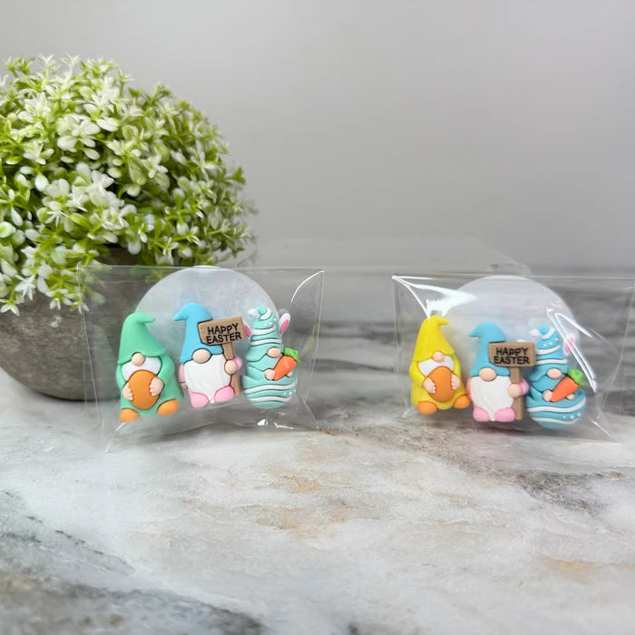 Gnome Figurines - Easter Assortment (3 pack) - Gnomies Sticker