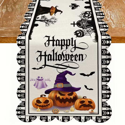 Happy Halloween Table Runner