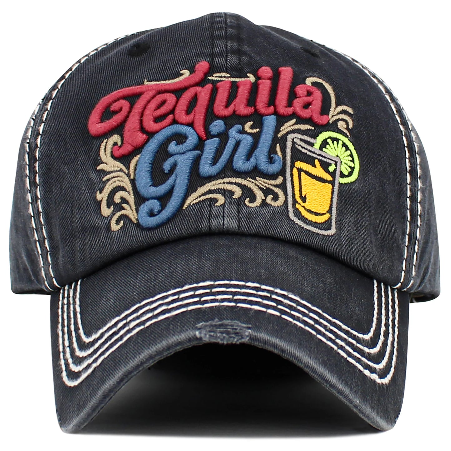 Tequila Girl Hat - Black