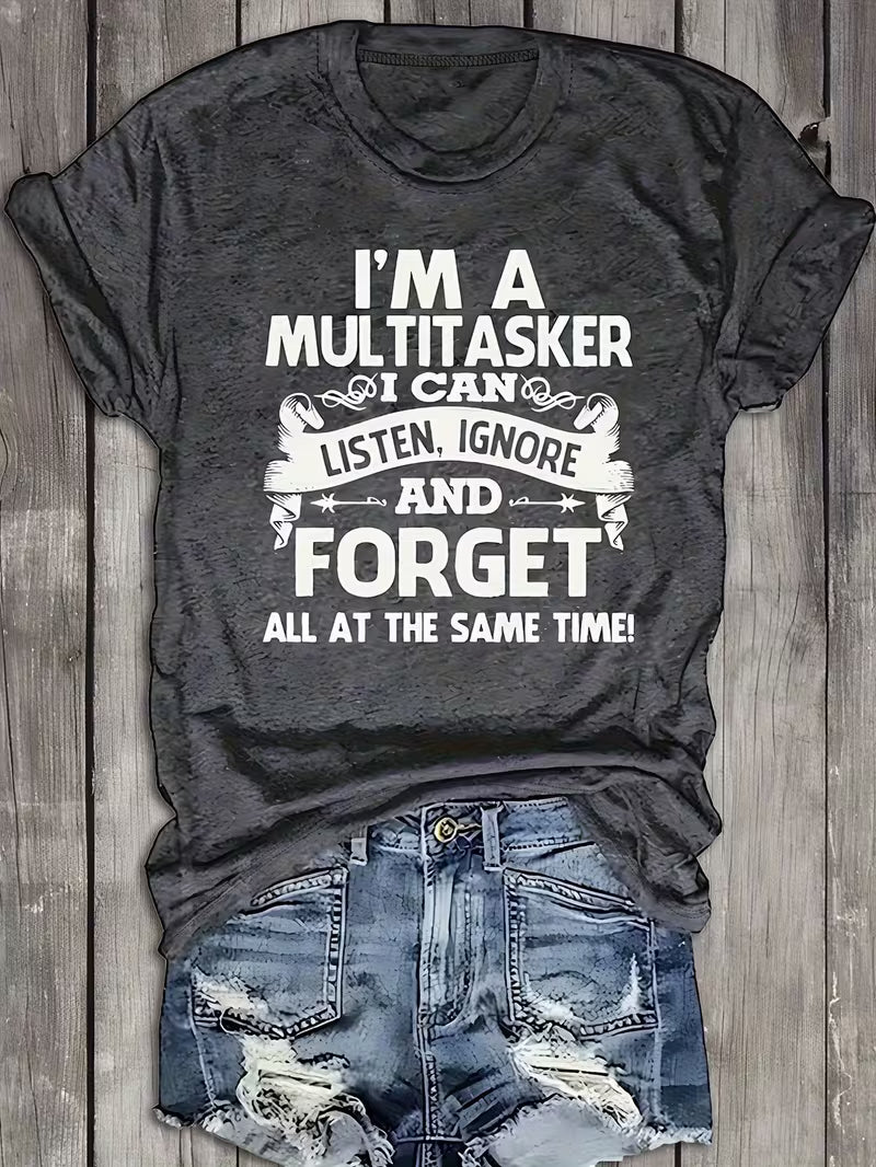 Unisex Multitasker Vinyl Graphic  T-Shirt
