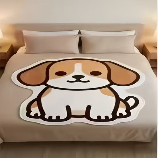Preorder Cute Dog Shaped Blanket