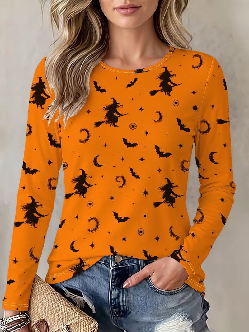 Preorder Orange Witches Long Sleeve Shirt